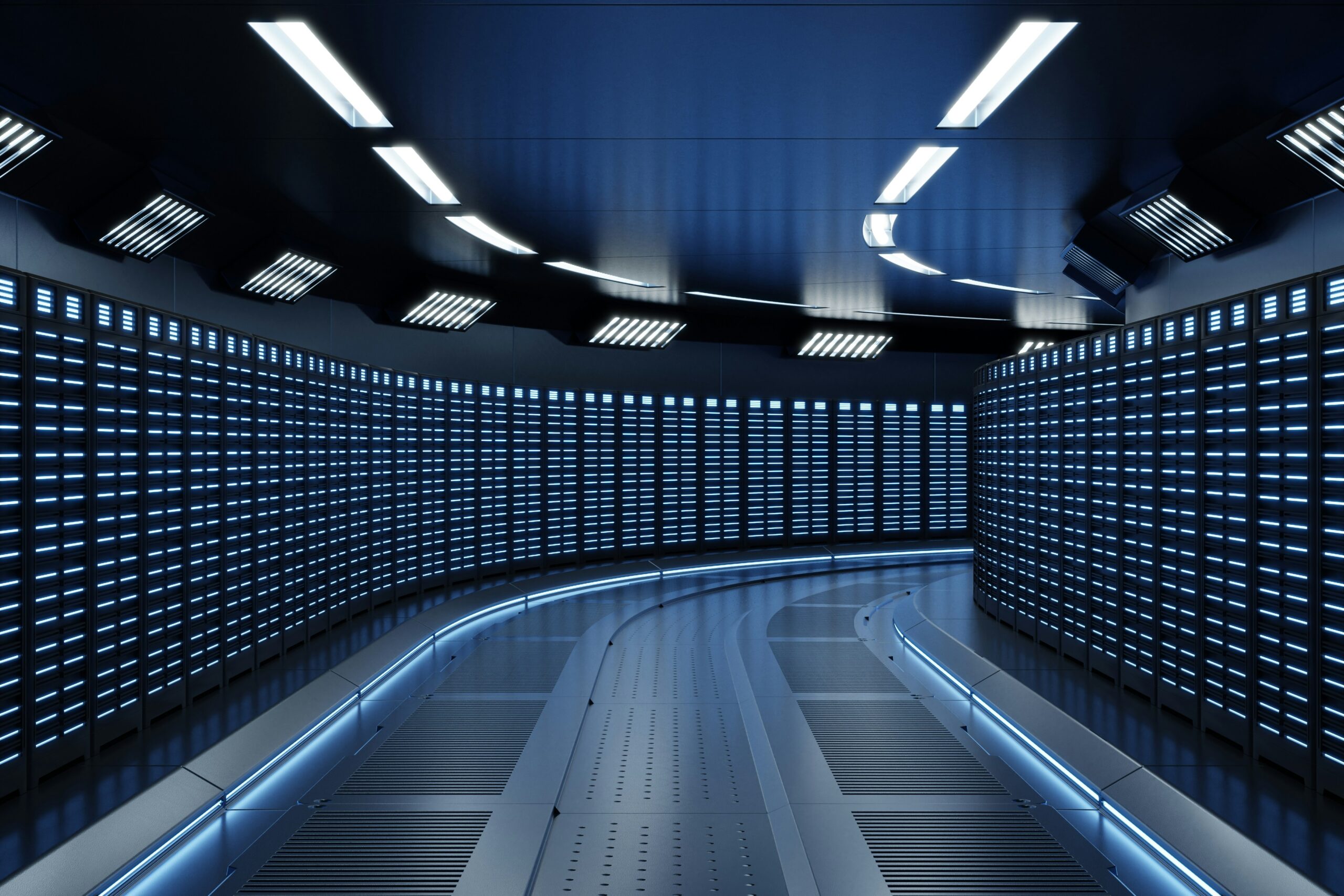 Data center server room